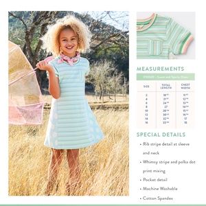 Matilda Jane - Sweet and Sporty Dress - Sz 6 - NWT